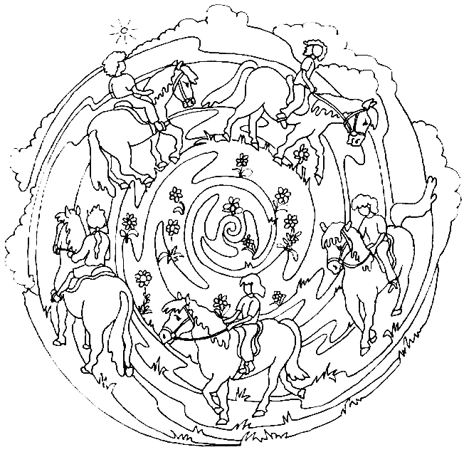 Mandalas Animaux 127